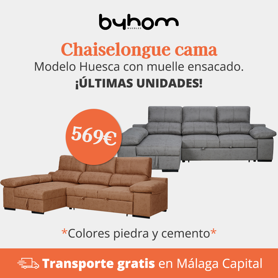 Sofá Cama Huesca Byhom Muebles