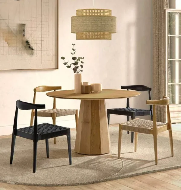 Mesa de comedor redonda DH