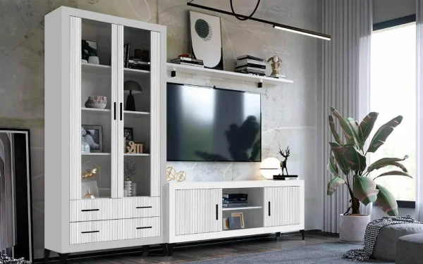 Mueble de salón Blanco-Alcatraz
