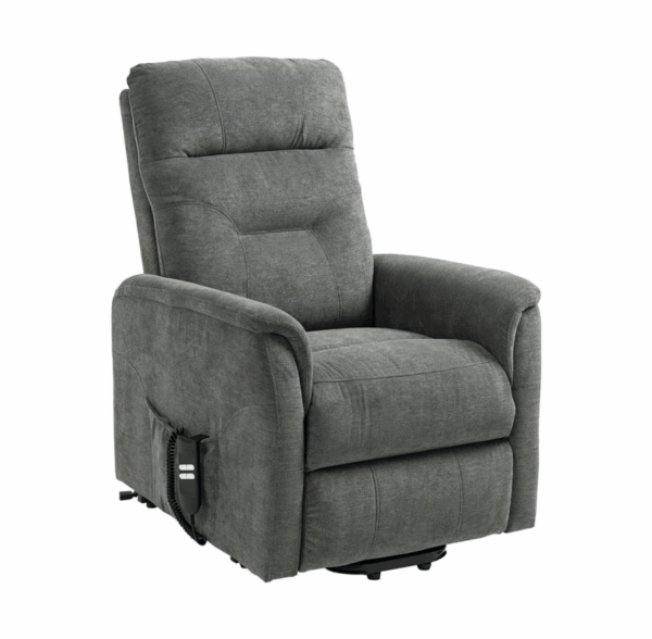 Sillón relax powerlift 2 motores gris