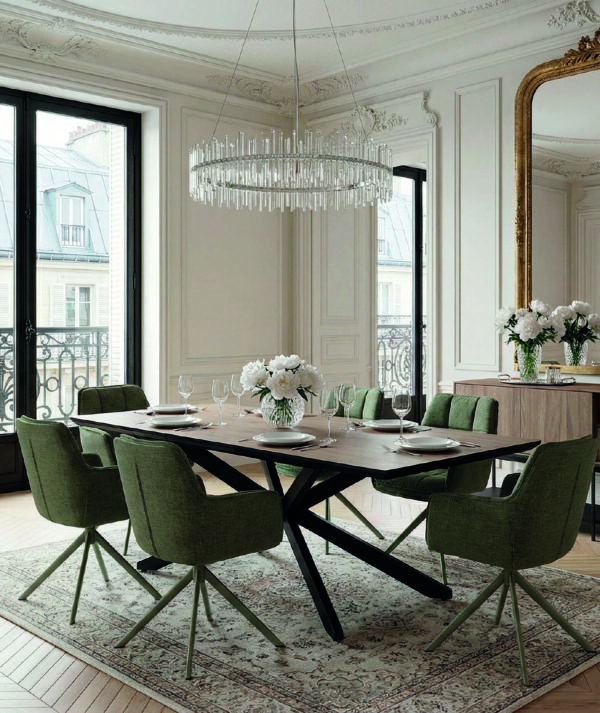 Mesa de comedor extensible Adina 190-250 cm